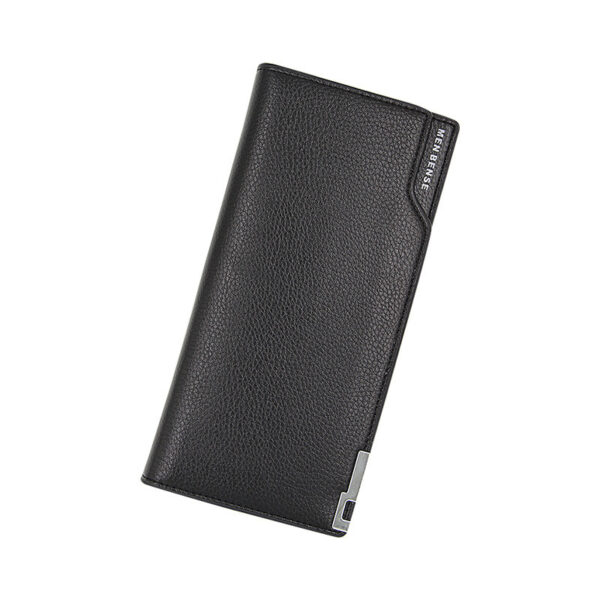 Men's PU Leather Big Capacity Multi Card Holder Wallet - Image 2