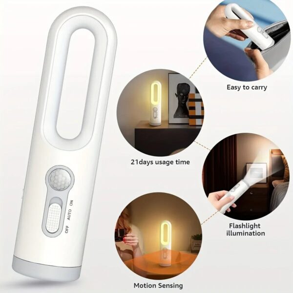 4 In 1 IR Motion Sensor High Quality Night Light - Image 3